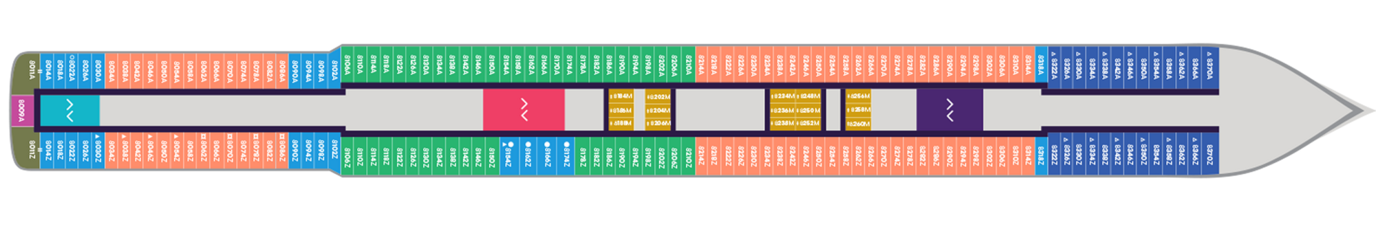 Deck 8 plan